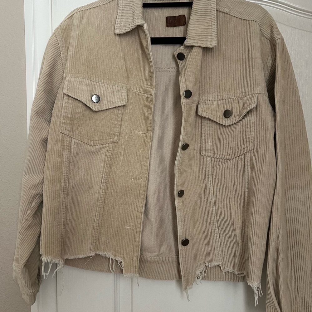 Tan Corduroy Jacket